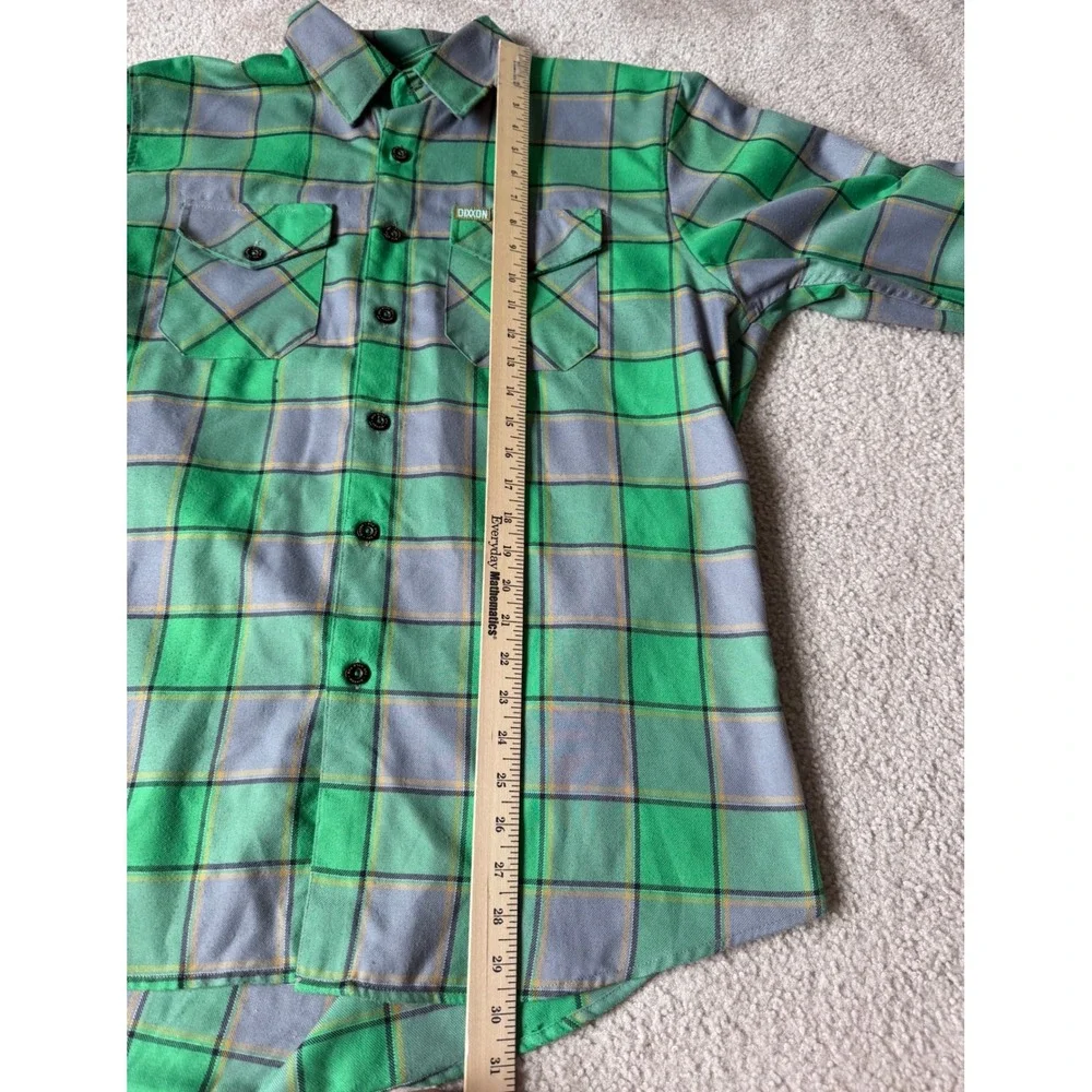 Dixxon Flannel Company The Auld Pub Plaid Mens Shirt Green Large